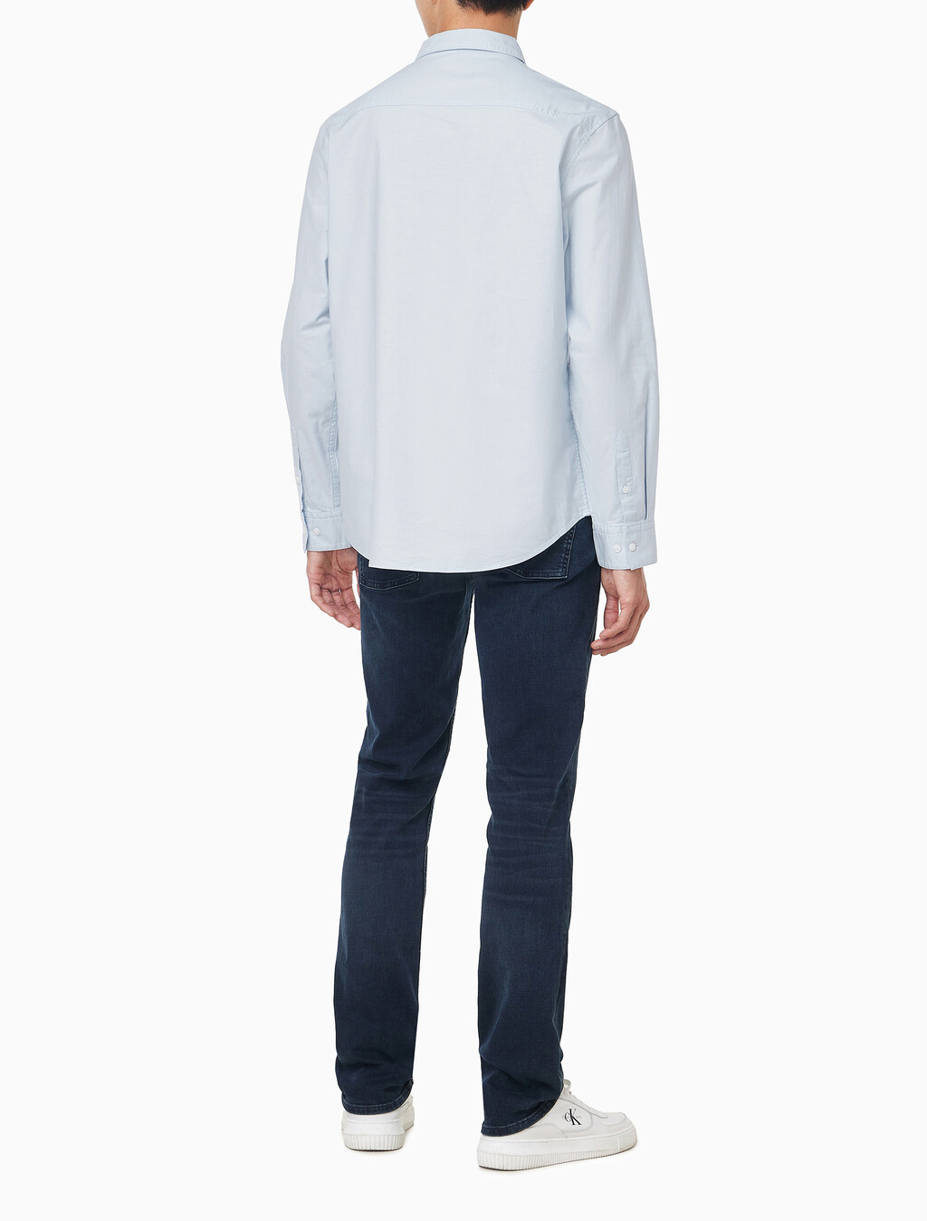 Buy 남성 클래식핏 옥스포드 긴팔 셔츠 in color LIGHT BLUE