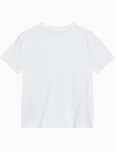 Buy 여성 레귤러핏 모던로고 2PK 반팔 티셔츠 in color CK BLACK
