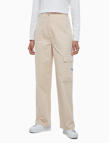 Buy 여성 하이라이즈 코듀로이 팬츠 in color PINK BEIGE