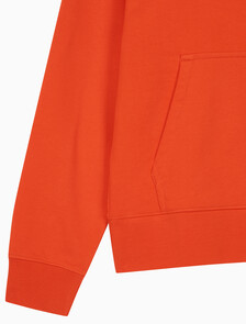 Buy 여성 릴렉스핏 스탠다드 로고 후디 in color BRONZED ORANGE