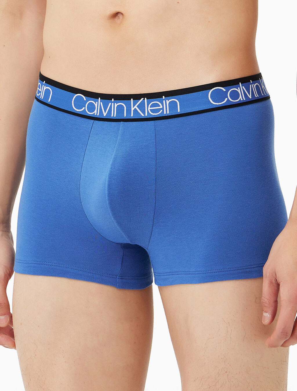 Buy 남성 WB 코튼 스트레치 버라이어티 팩 트렁크 3PK in color Black / Blue / Grey