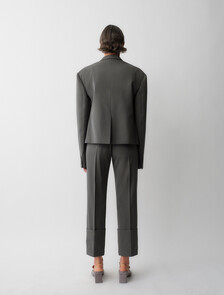 Buy CORDELIA WOMENS SUIT JACKET in color CHARCOAL