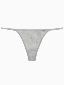 Buy 여성 애슬레틱 T팬티 3PK in color BLACK GREY HEATHER WHITE