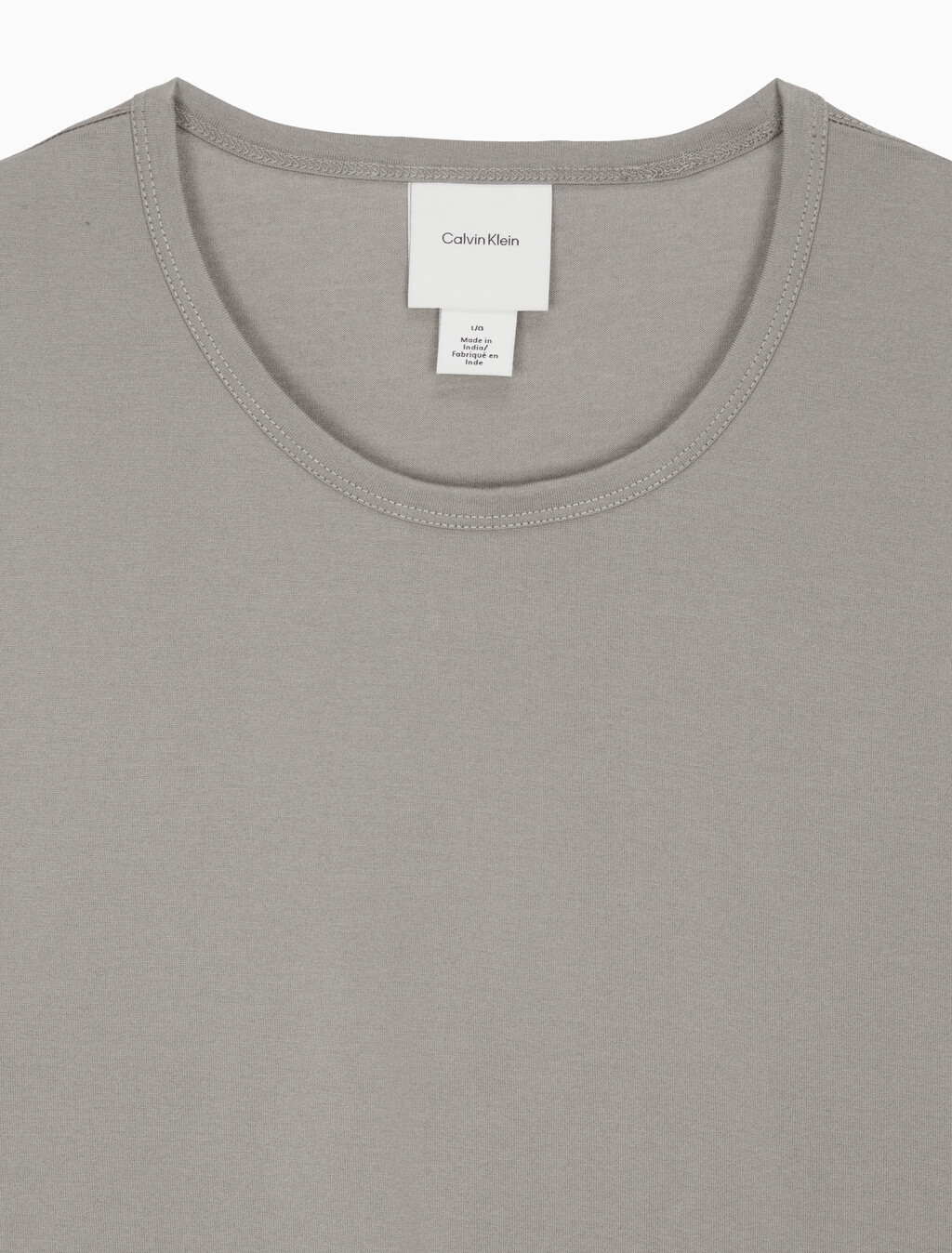 Buy 유니섹스 숏슬리브 더블 머서라이즈드 저지 크루넥 티셔츠 in color BROWN