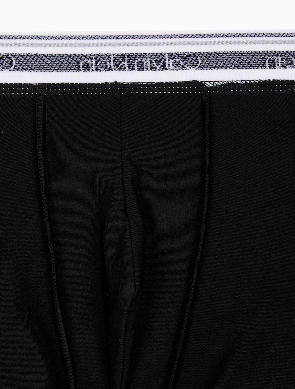 Buy 남성 마이크로파이버 스트레치 밸런스 로우 라이즈 트렁크 3PK in color Black / Charcoal / Black