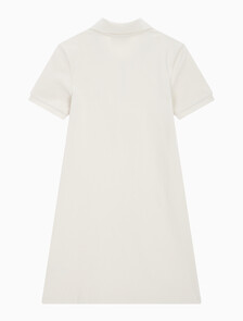 Buy 여성 CK 로고 폴로 반팔 원피스 in color BLUR FLORAL_BLACK