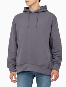 Buy 남성 테리 후디 in color CHARCOAL