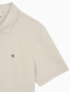 Buy 모노그램 피케 폴로 티 in color BEIGE