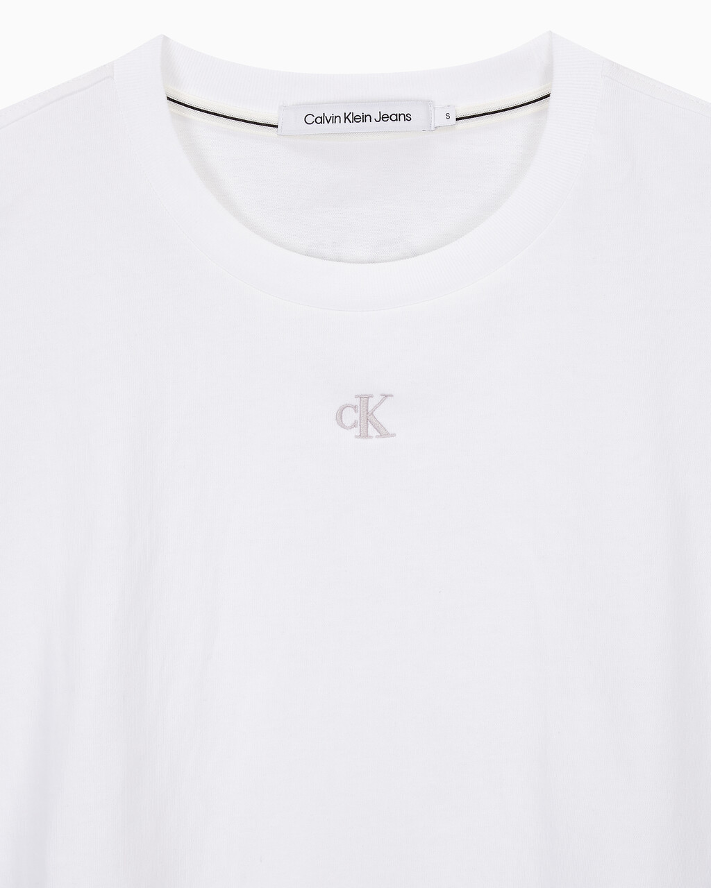 Buy 여성 그래픽 크롭 반팔 티셔츠 in color BRIGHT WHITE