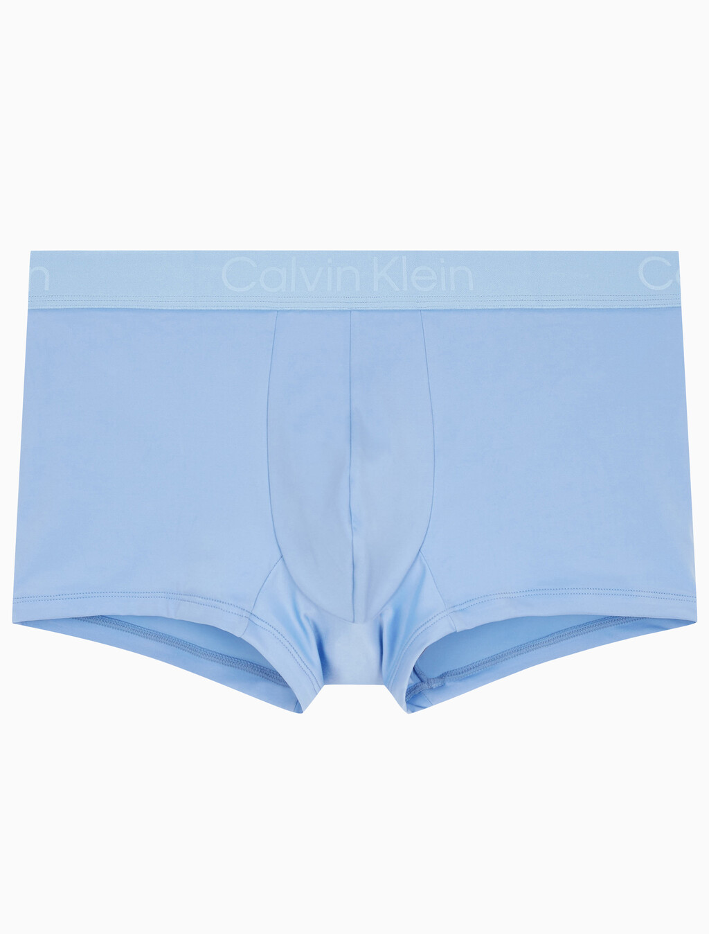 Buy 남성 CK 블랙 마이크로파이버 트렁크 in color Light Blue