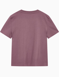 Buy 여성 릴렉스핏 아카이브 로고 크루넥 반팔 티셔츠 in color CAPRI ROSE