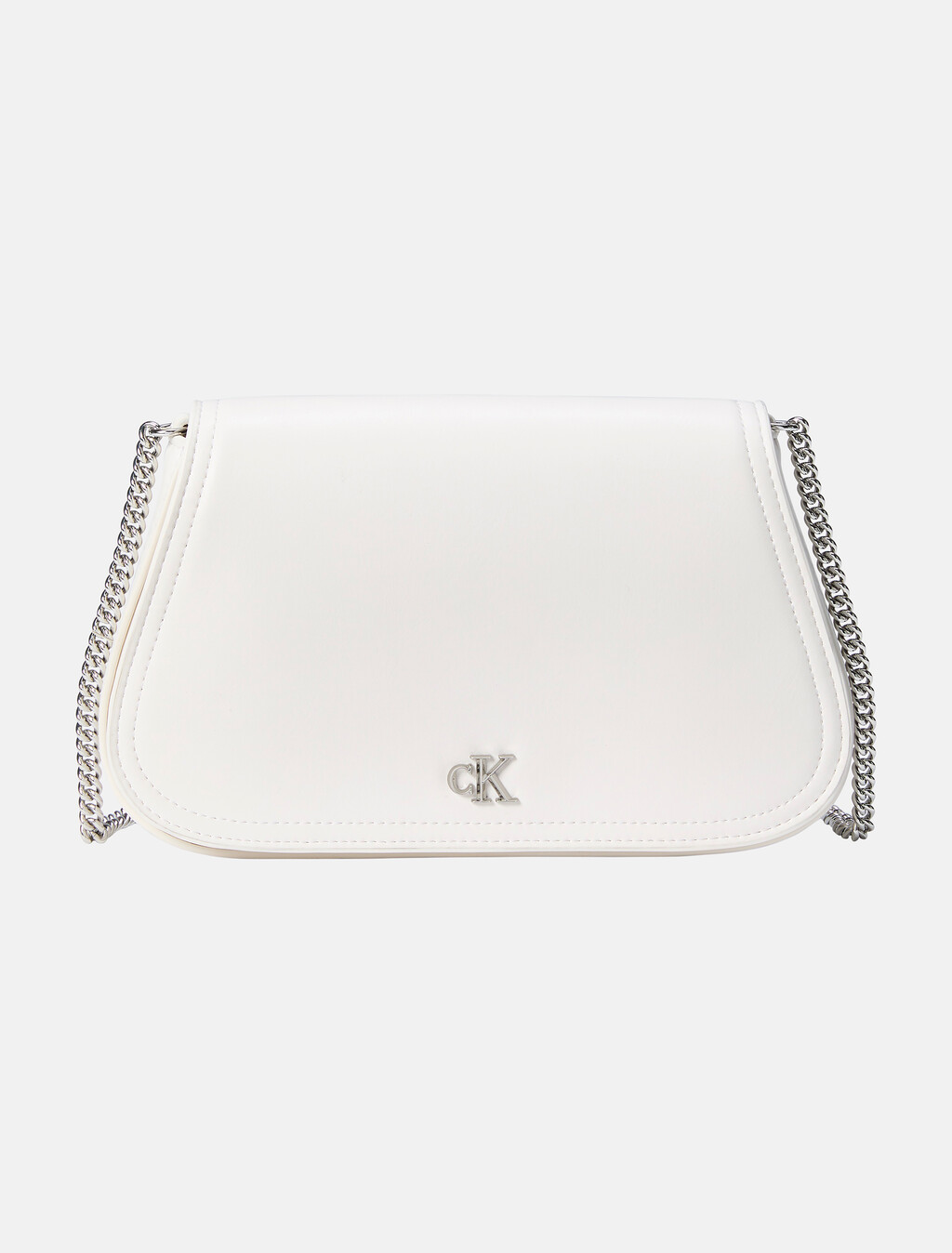 Buy 여성 하드웨어 모노그램 미디움 체인 지갑 in color White Alyssum