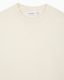 Buy 남성 테리 크루넥 in color BONE WHITE