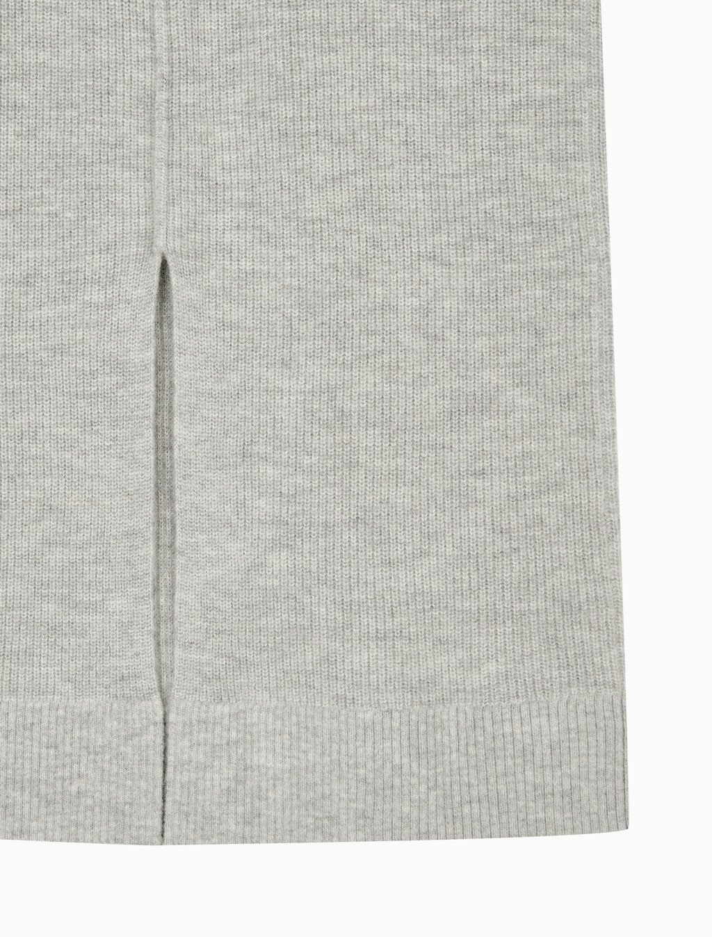 Buy 여성 하이라이즈 스웨터 미디 스커트 in color LIGHT GREY HEATHER