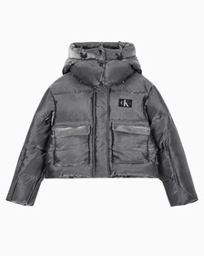 Buy 여성 리퀴드 메탈 푸퍼 in color METAL
