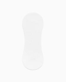 Buy 남성 콤드 코튼 로우컷 노쇼 삭스 (블랙 1 PAIR) in color WHITE