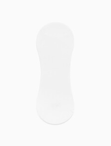 Buy 남성 콤드 코튼 로우컷 노쇼 삭스 (블랙 1 PAIR) in color WHITE