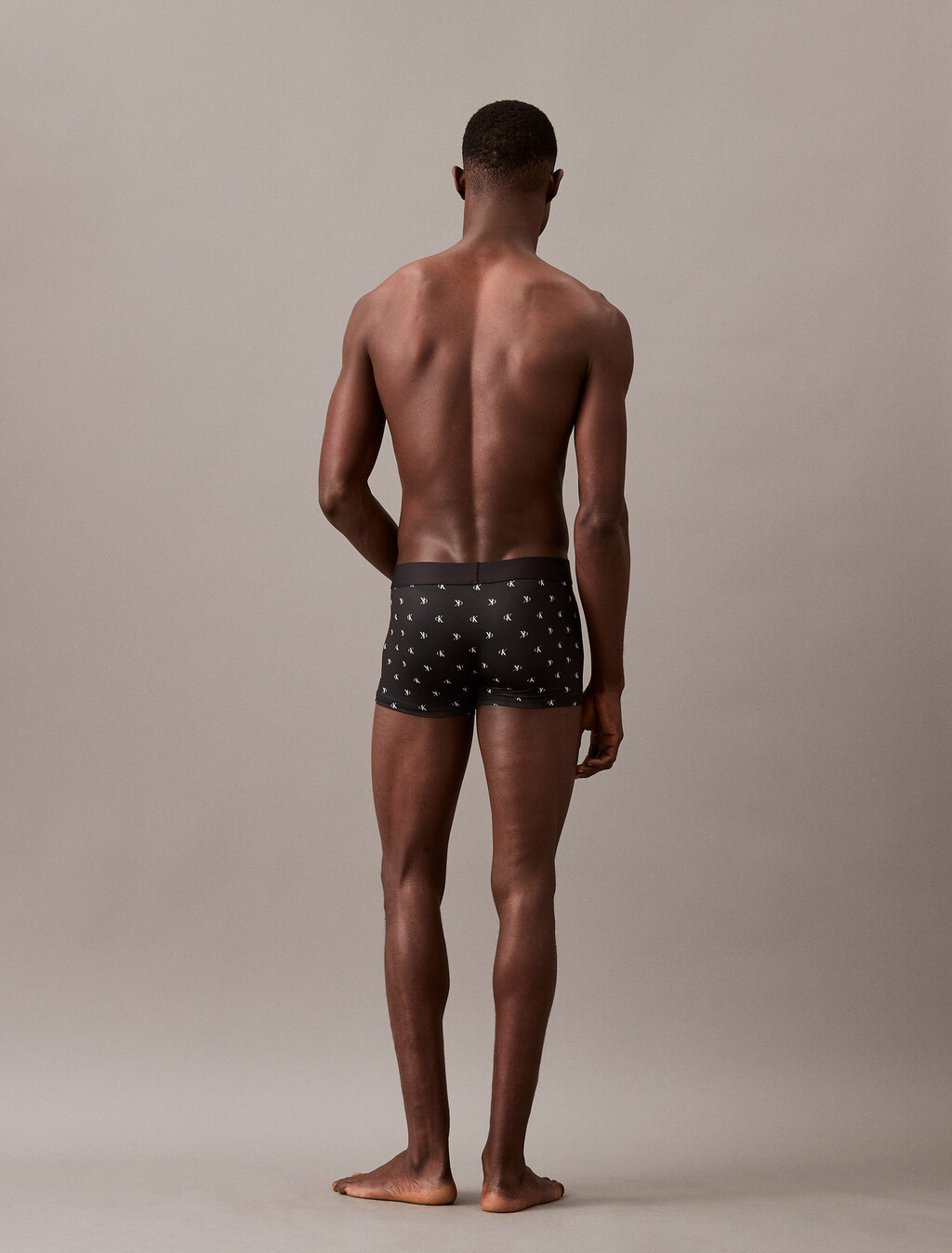 Buy 남성 CK 1996 마이크로 싱글 로우 라이즈 드로즈 in color DIAMOND LOGO PRINT_BLACK