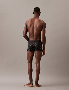 Buy 남성 CK 1996 마이크로 싱글 로우 라이즈 드로즈 in color DIAMOND LOGO PRINT_BLACK