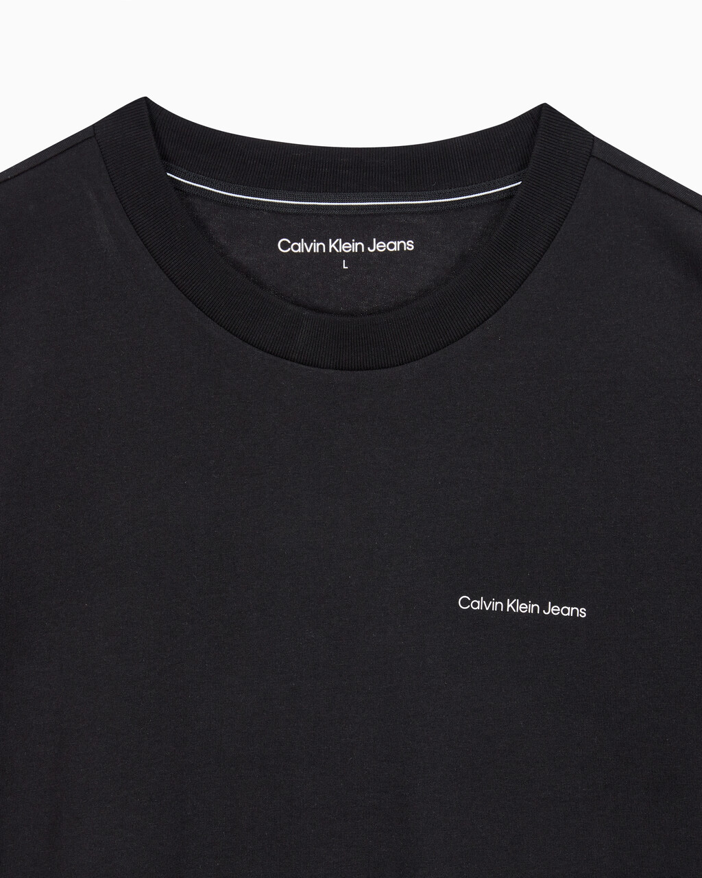 Buy 남녀공용 릴렉스핏 2PK 반팔 티셔츠 in color CK BLACK