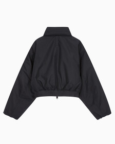Buy 여성 크롭 패디드 재킷 in color BLACK