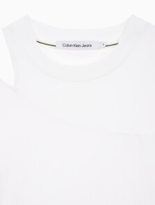 Buy 여성 메타 CK 베이비 티셔츠 in color BRIGHT WHITE