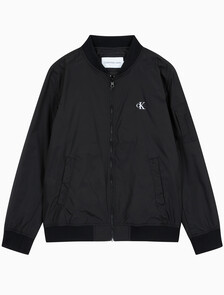 Buy 남성 나일론 봄버 자켓 in color CK BLACK