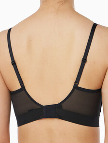 Buy 여성 인비져블 NSE 메쉬 트라이앵글 in color BLACK