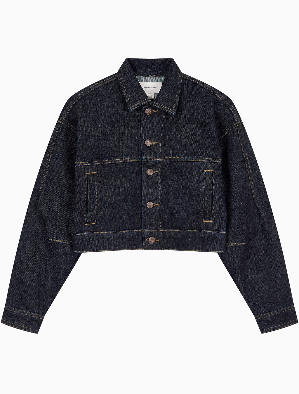 Buy 여성 린스 데님 자켓 in color TENCEL RINSE BLUE
