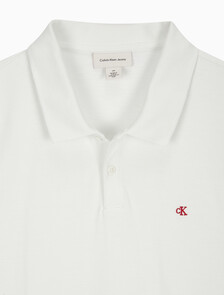Buy 남성 레귤러핏 피케 반팔 클래식 폴로 티셔츠 in color BLANC DE BLANC