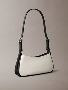 Buy 여성 하드웨어 모노그램 캔버스 스몰 숄더 백 in color Ivory