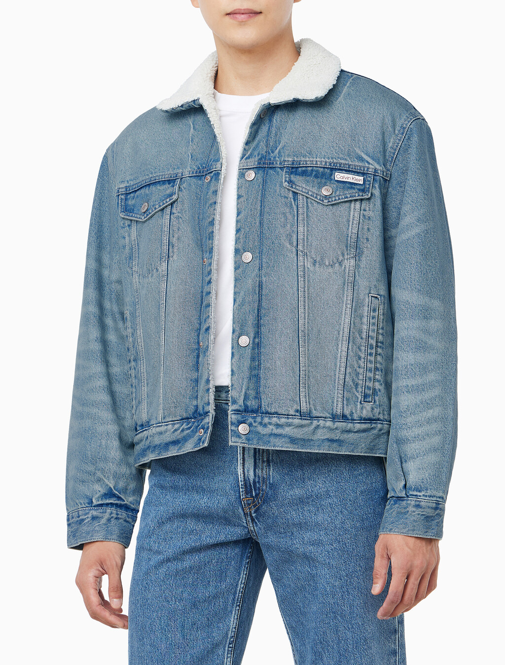 Buy 남성 90S 셜파 트러커 틴티드 툰드라 in color Denim