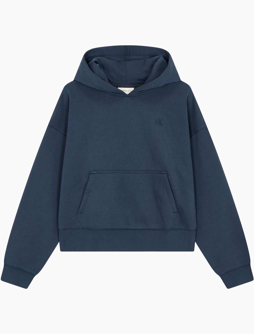 Buy 여성 아카이브 로고 플리스 후디 in color NAVY