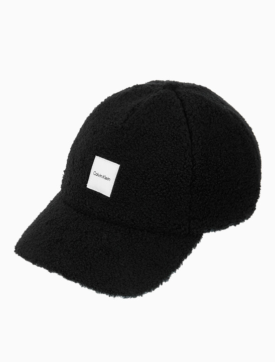 남녀공용  우븐 패치 로고 부클 볼캡