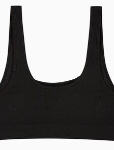 Buy 여성 심리스 립 라이틀리 라인드 브라렛 in color BLACK
