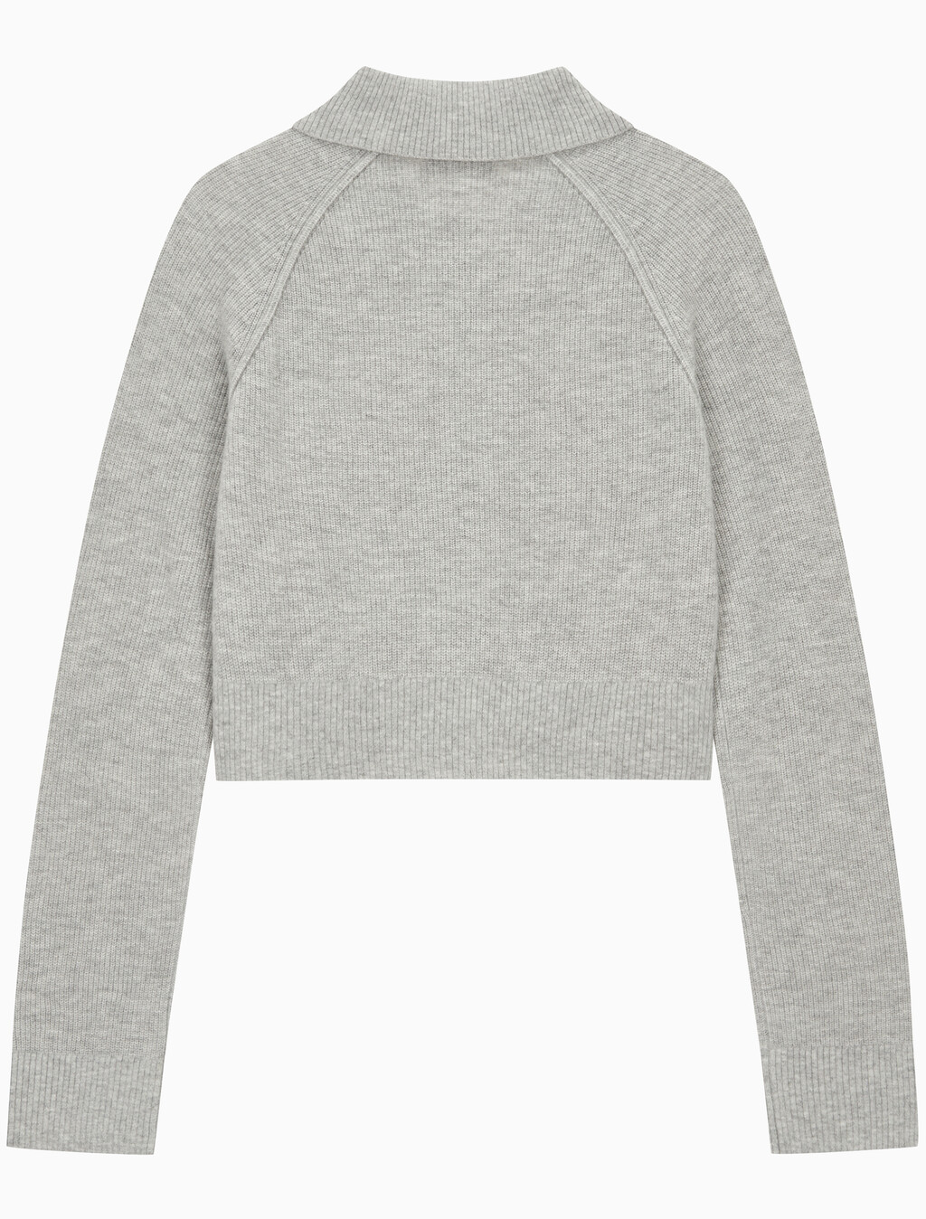 Buy 여성 버튼 가디건 in color LIGHT GREY HEATHER