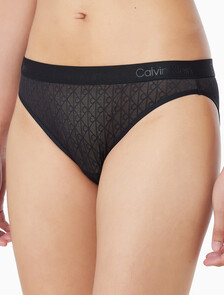 Buy 여성 스컬프트 레이스 비키니 in color BLACK