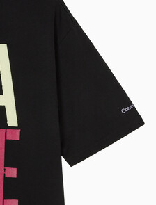 Buy 남성 MARC HUNDLEY 비바 러브 반팔 티셔츠 in color BLACK