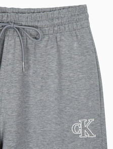 Buy 여성 스페이서 와이드레그 트랙 팬츠 in color MEDIUM GREY HEATHER