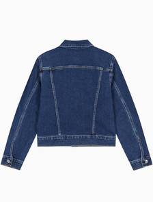 Buy 여성 컴포트 스트레치 클래식 트러커 in color DARK BLUE