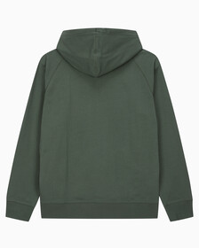 Buy 남성 롱슬리브 릴렉스핏 모노그램로고 후디 in color KHAKI