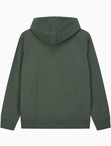 Buy 남성 롱슬리브 릴렉스핏 모노그램로고 후디 in color KHAKI