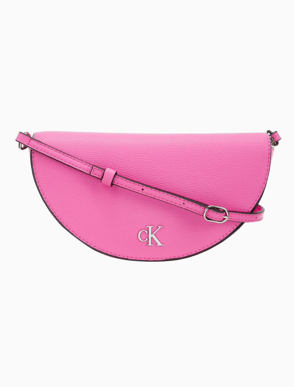 Buy 여성 CKJ 미니멀 모노그램 새들백 in color PINK