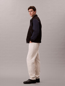 Buy 남성 90s 테이퍼핏 아이보리 데님 in color Chalk