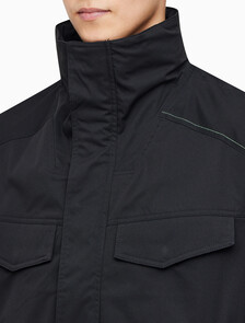 Buy 남성 리트렉터블 후드 필드 자켓 in color CK BLACK