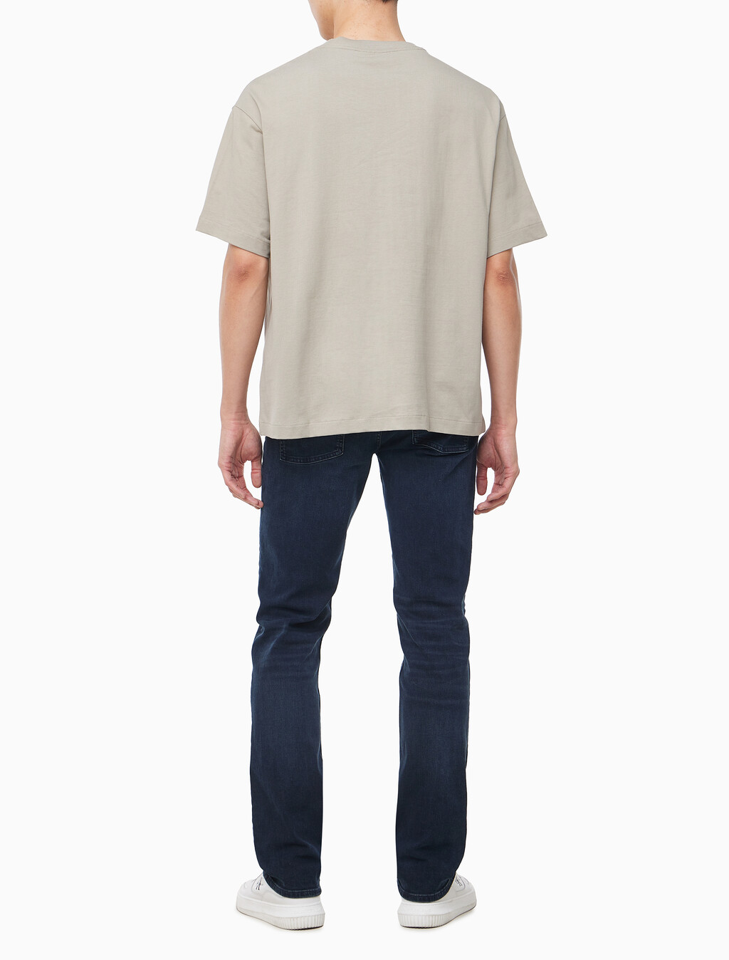 Buy 남성 릴렉스핏 헤비 코튼 크루넥 반팔 티셔츠  in color VINTAGE KHAKI
