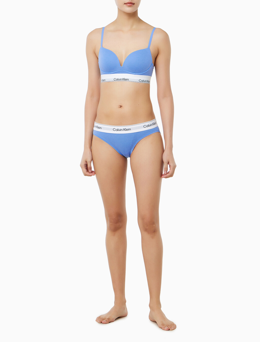 Buy 여성 아이콘 코튼 모달 AF 비키니 in color Deep Indigo Blue