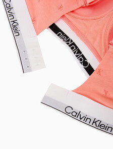 Buy 여성 아이콘 코튼 모달 리프트 브라렛 in color Coral