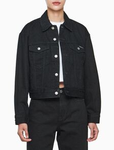 Buy 여성 90'S 히어로 트러커 자켓 in color BLACK