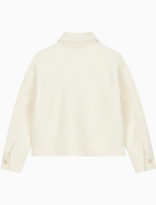Buy 여성 울 숏자켓 in color WHITE